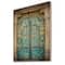 Designart - Old-European Door Vintage - Vintage Print on Natural Pine Wood